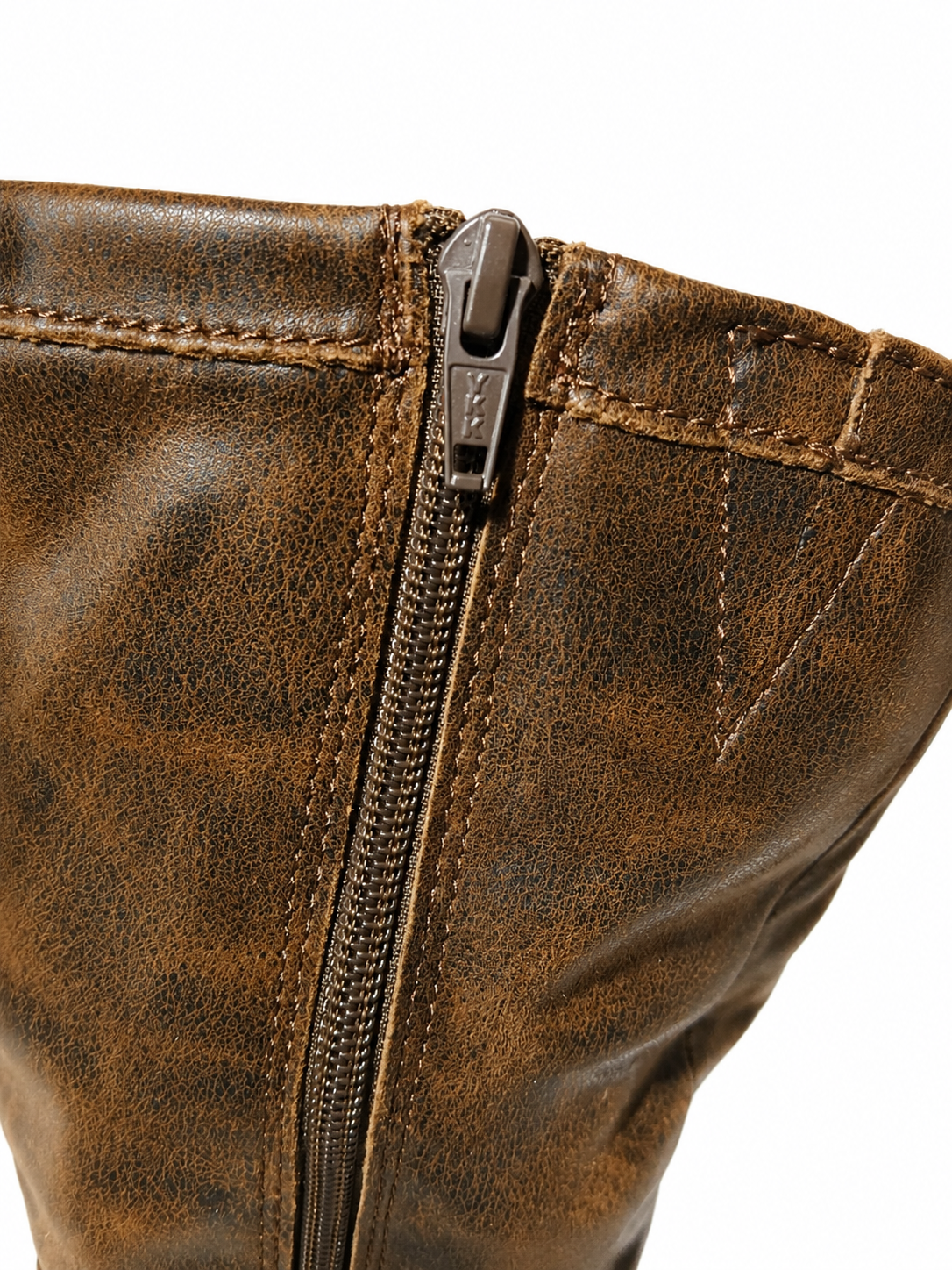Botas S.Oliver Talla 40 — Símil Cuero Café